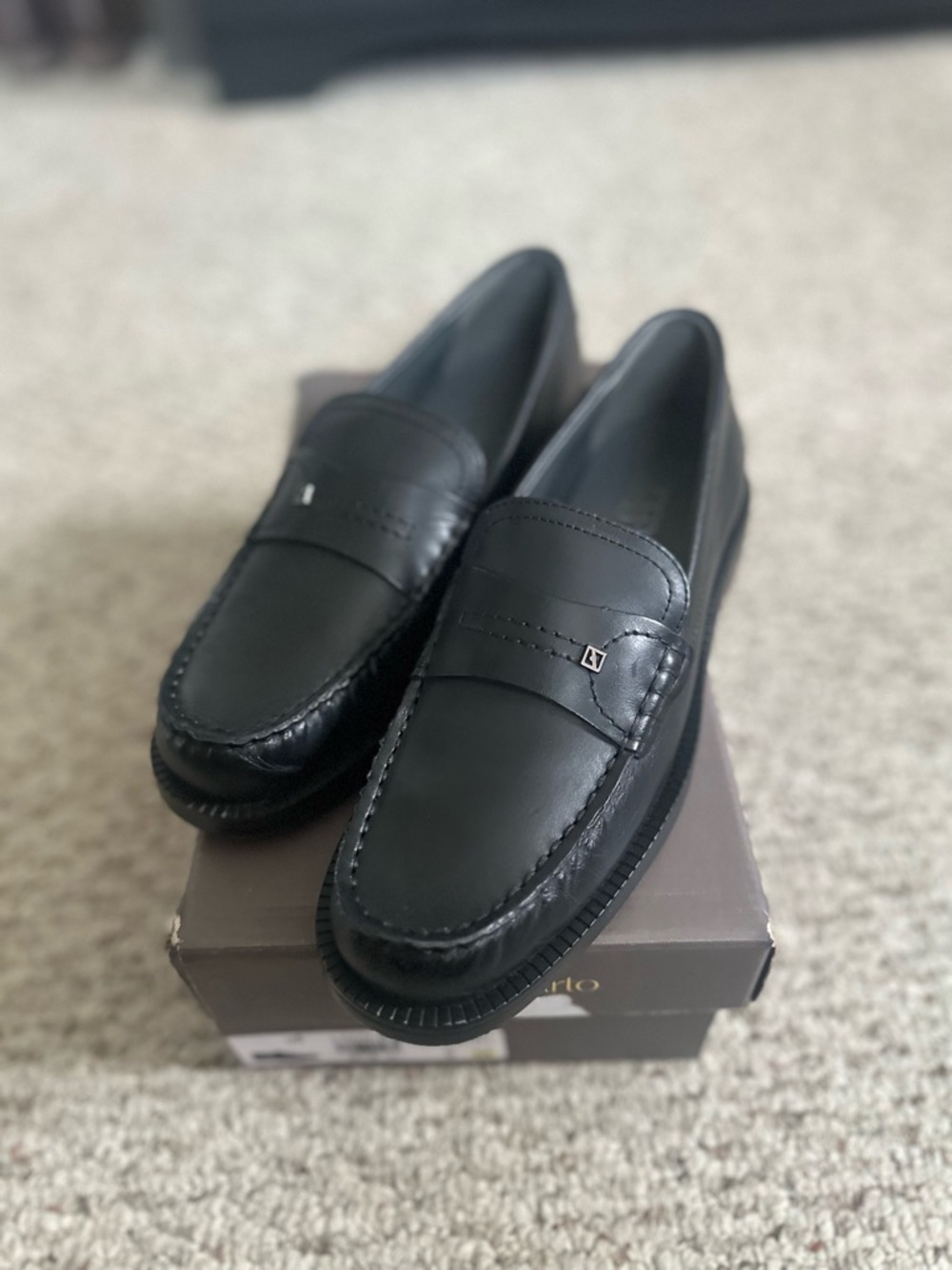 Franco Sarto Loafers Black Size 9 - Picture 6 of 9